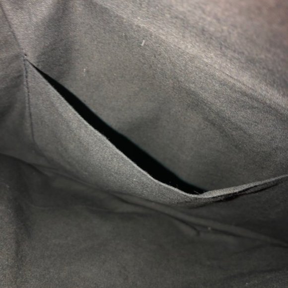 Silver and Gray Sequined Canvas Shoulder Bag - Picture 10 of 12